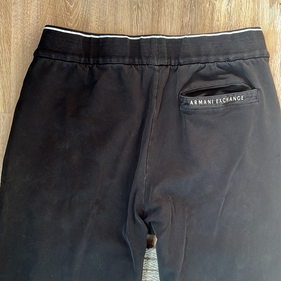Armani Exchange Black Sweatpants - Picture 5 of 7